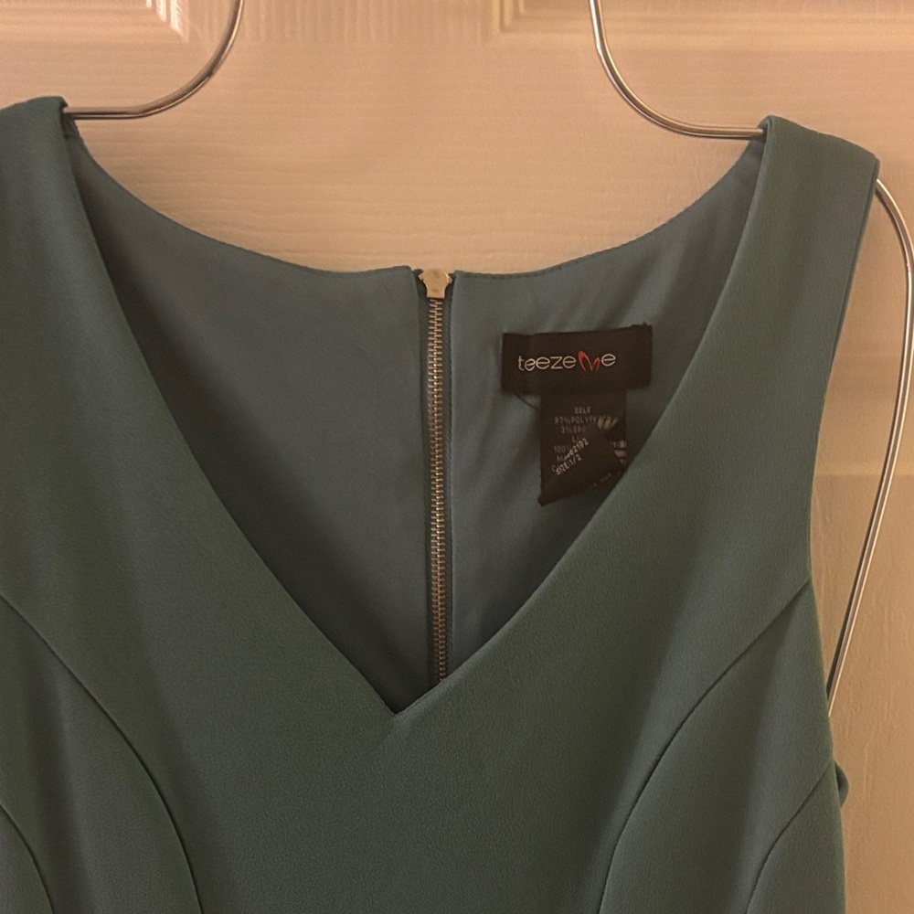 Teeze Me Women's Teal Dress